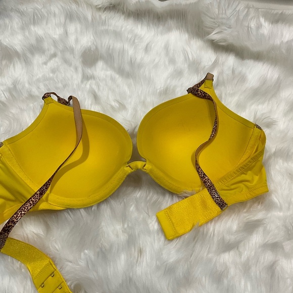 Rare Very Sexy Victoria's Secret VintageYellow and Tan Bra Set - Picture 13 of 13